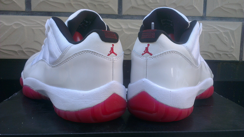 Air Jordan 11 Mens Shoes Aaa White/Red Online